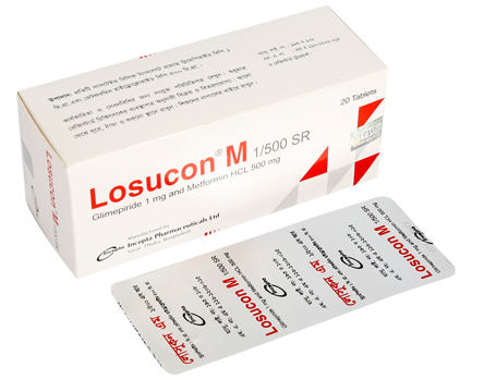 Picture of Losucon M 1/500 Tablet